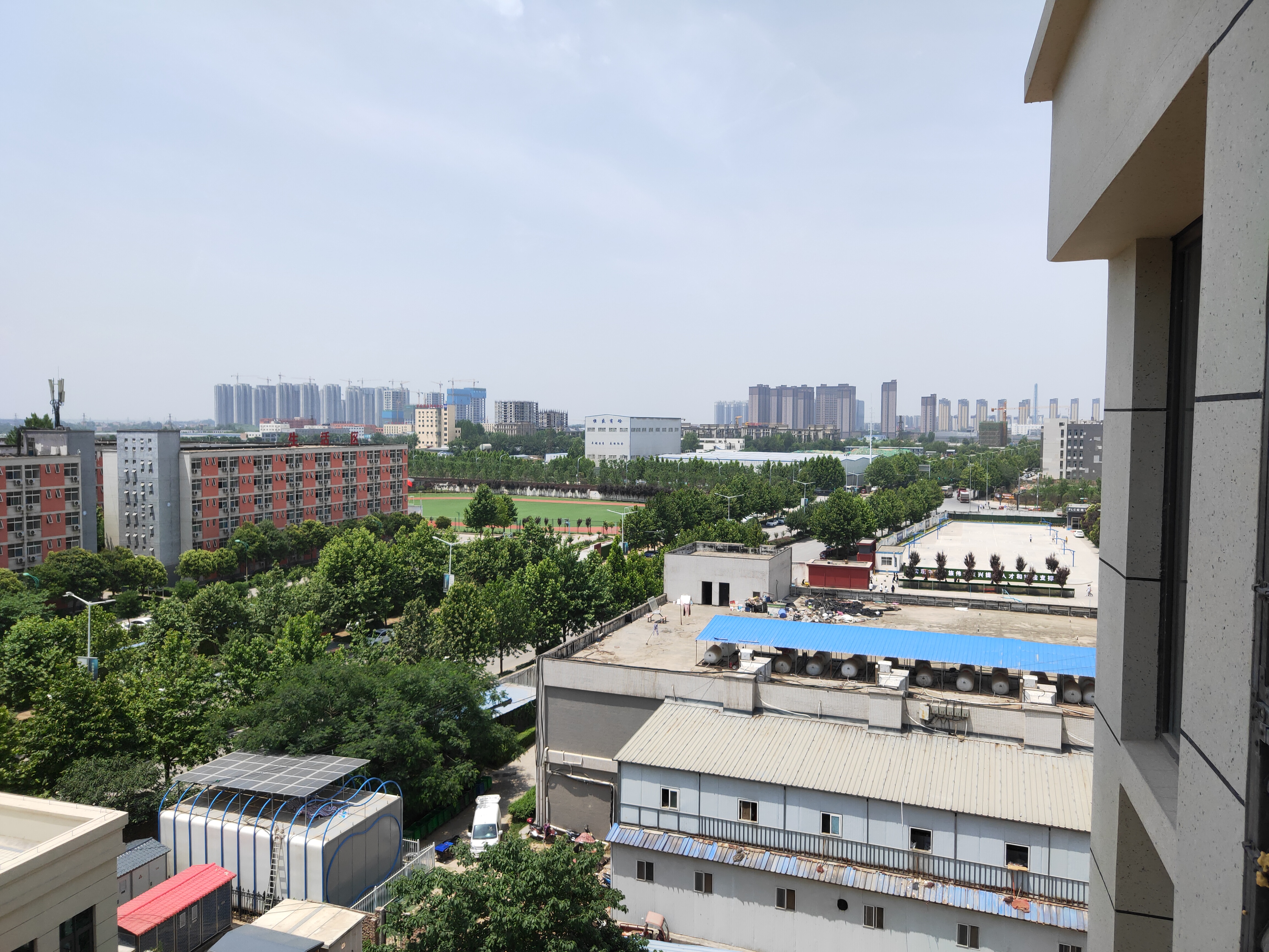 阳台的风景