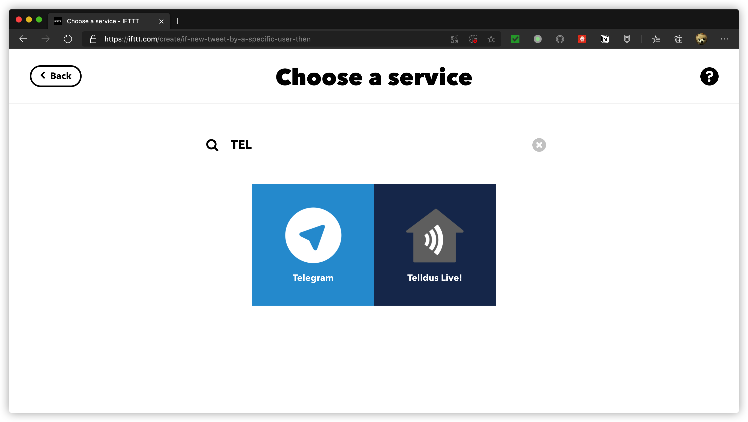 Ifttt telegram как пользоваться